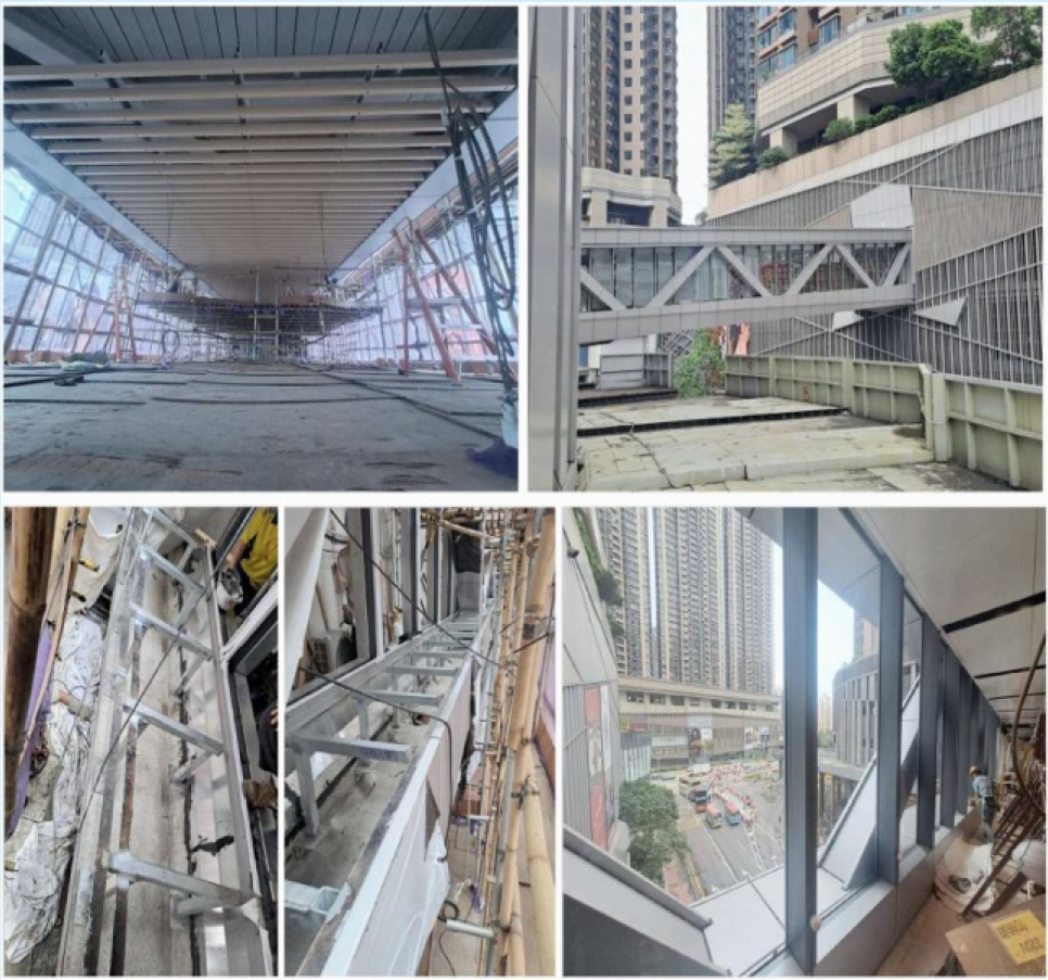 香港连接桥翻新